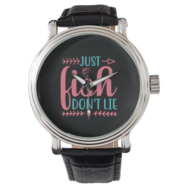 Fishing Art Just Fish Armbandsur (Framsida)