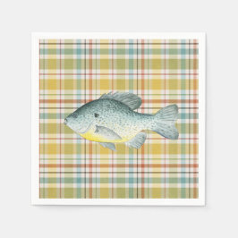 Fishing Baby Shower Boy Napkin Pappersservett