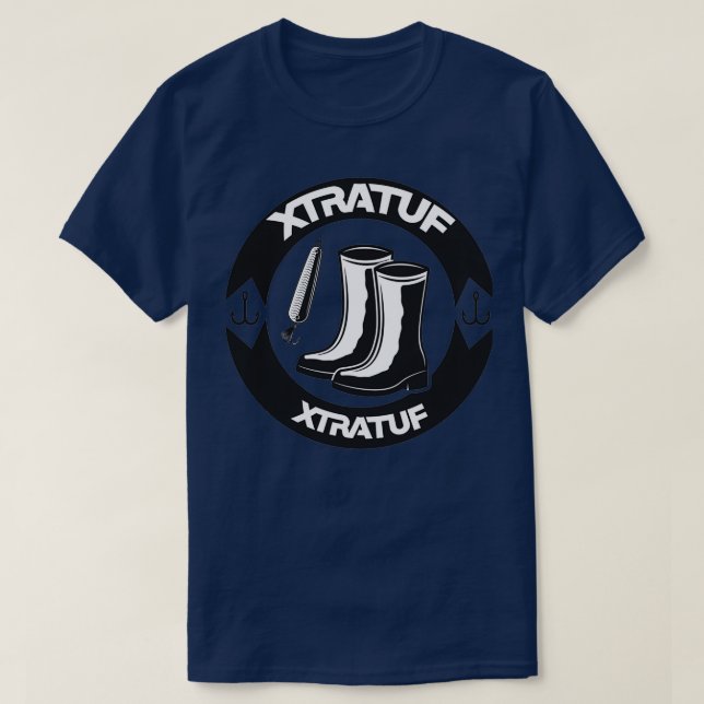 Fishing Boots xtratuf T Shirt (Design framsida)