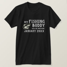 "Fishing Buddy" Baby-meddelande T-Shirt