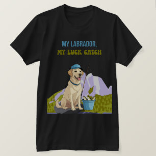 Fishing Buddy – Labrador Retriever Edition T Shirt