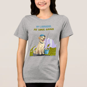 Fishing Buddy – Labrador Retriever Edition T Shirt