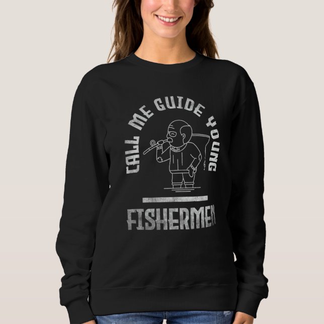 Fishing Call me guide young fishermen  1 T Shirt (Framsida)