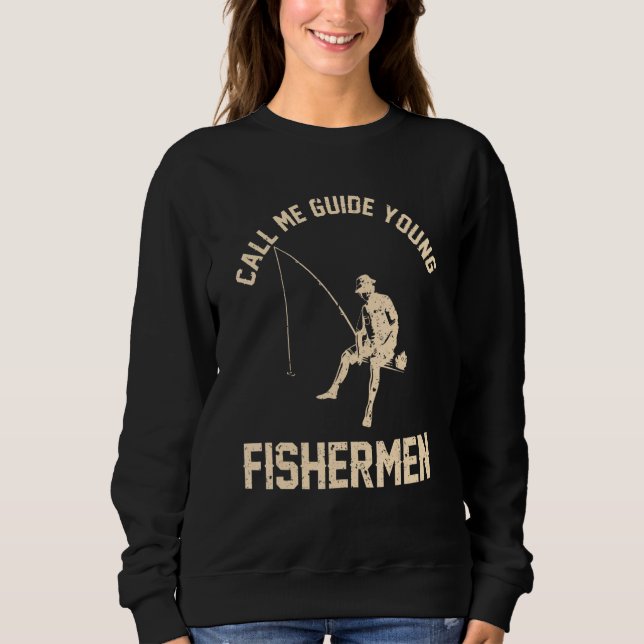 Fishing Call me guide young fishermen 1 T Shirt (Framsida)