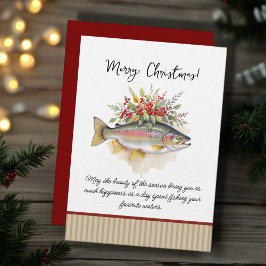 Fishing Christmas Invites Inbjudningar