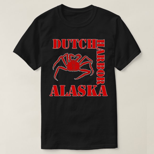 Fishing For he Deadliest King Crabs Gift Catch Ala T Shirt (Design framsida)