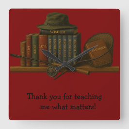 Fishing for Understanding  Fyrkantig Klocka