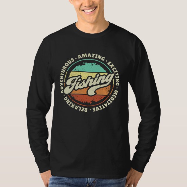 Fishing Is Amazing T Shirt (Framsida)