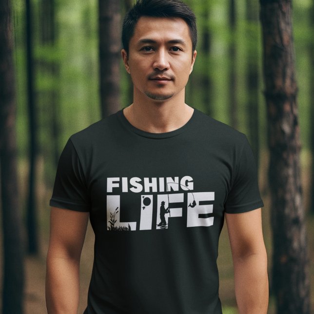 Fishing Life Funny Fishing T Shirt (Skapare uppladdad)