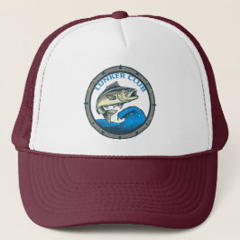 Fishing Logo " Lunker Club "  Keps