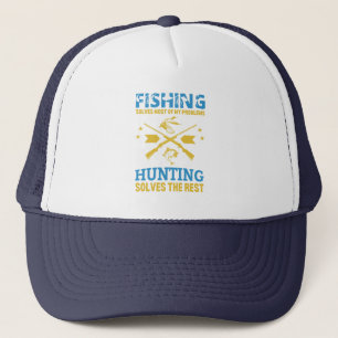 FISHING löser de flesta av mina problem med jaktlö Keps