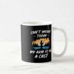 Fishing My Arm Is In A Cast Joke Outdoor Gift Mens Kaffemugg<br><div class="desc">Fishing My Arm Is In A Cast Joke Outdoor Gift Mens And Womens</div>