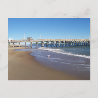 Fishing Pier på Sandbridge, VA. Vykort