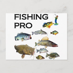 Fishing Pro Vykort