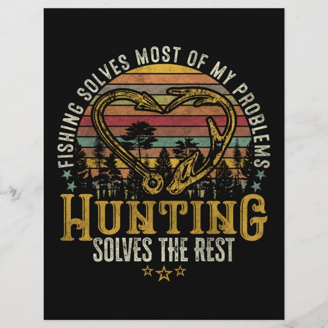 Fishing & Shed Hunter Antler Elk, Hjort Hunting Brevhuvud (Framsida)