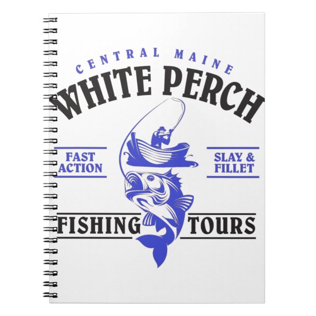 Fishing Tours Anteckningsbok (Framsidan)