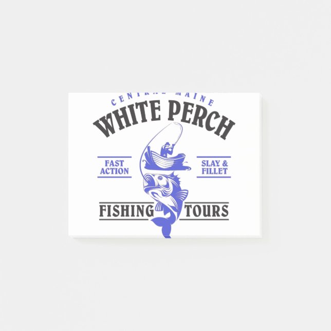 Fishing Tours Post-it Block (Framsida)