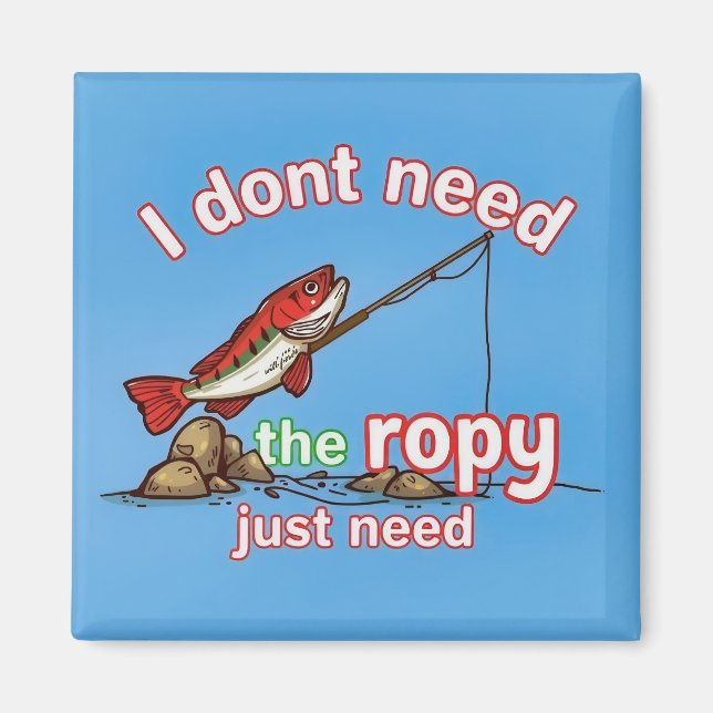  Fishing Without Limits Magnet (Framsidan)