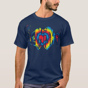 Fishjam, Tiedye Tee for Fisherman, Fish