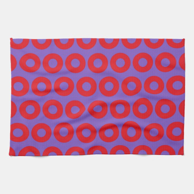 Fishman Donut Kitchen Towel Kökshandduk (Horisontell)