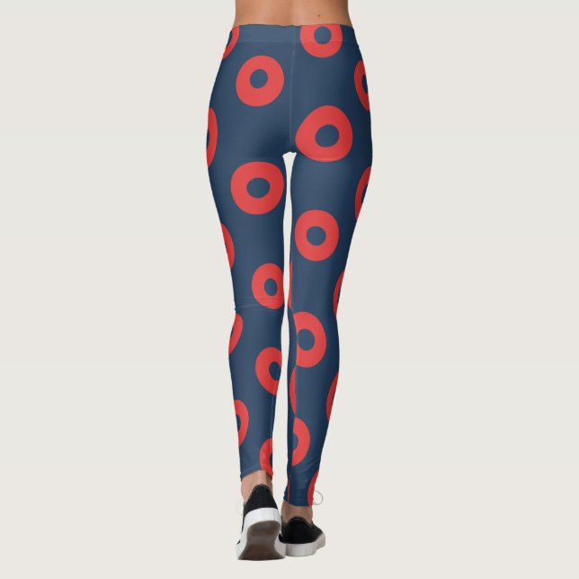Fishman Donut Vuxen Leggings (Baksida)