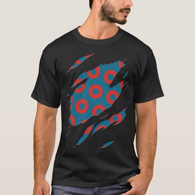 Fishman Donuts  Phish T Shirt (Framsida)