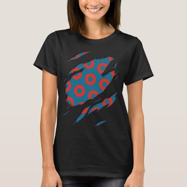 Fishman Donuts - Phish T Shirt (Framsida)