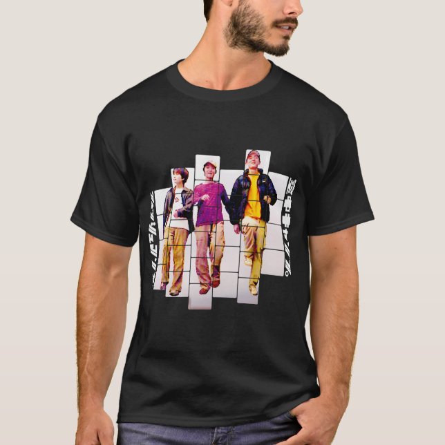 Fishmans - Kuuchuu Camp Squares T Shirt (Framsida)