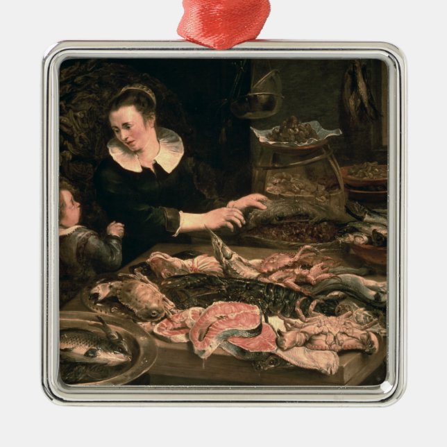 Fishmongeren Julgransprydnad Metall (Framsidan)