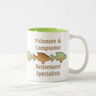 Fishmore & Campsome, pensionmugg Två-Tonad Mugg