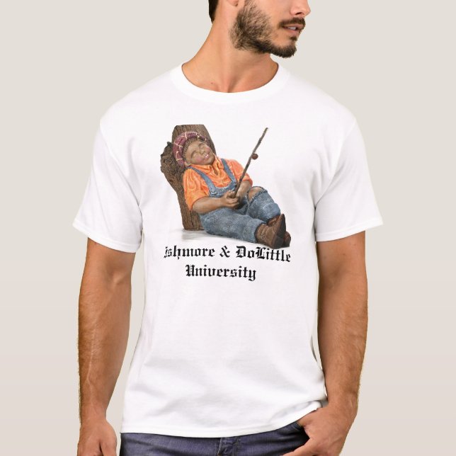 Fishmore & DoLittle universiteten T Shirt (Framsida)