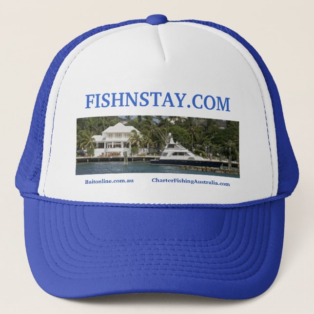 FISHNSTAY TRUCKERKEPS (Framsida)