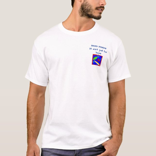 fishon2 BASEN FISHIN    är det inte precis för Tee (Framsida)