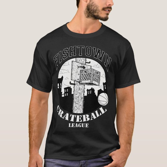 Fishtown Crateball League T Shirt (Framsida)