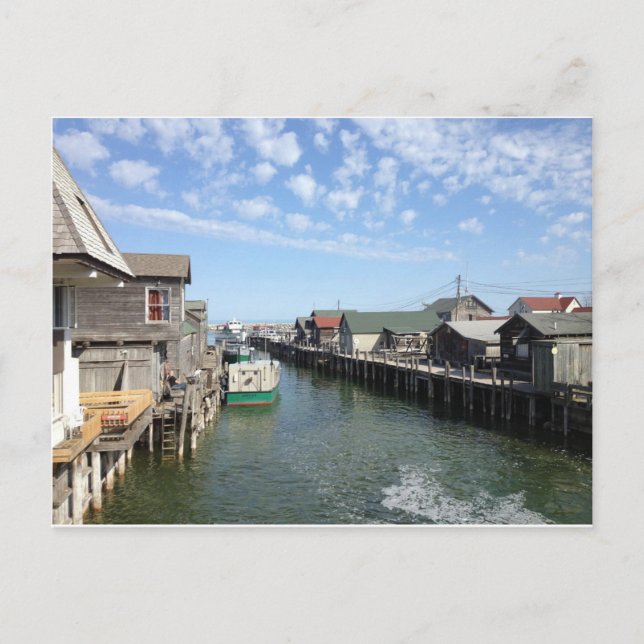 Fishtown, Leland, Michigan Vykort (Framsida)