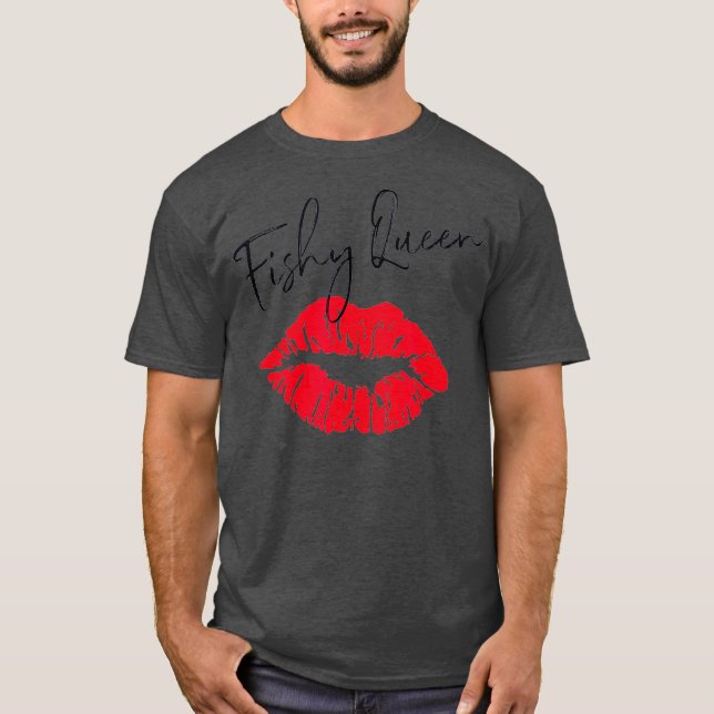Fishy Queen T Shirt (Framsida)