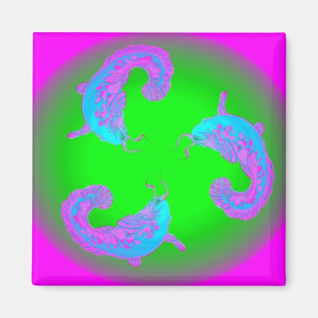 Fisk 02k3vi2 magnet (Framsidan)