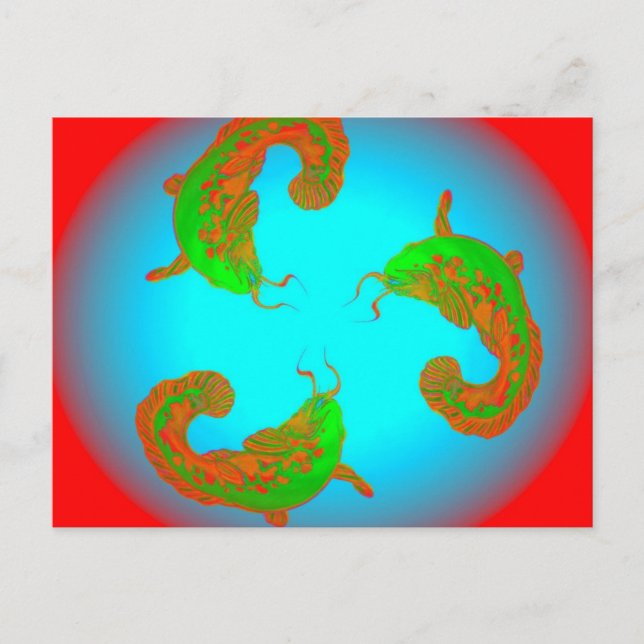 Fisk 02k3vi vykort (Framsida)