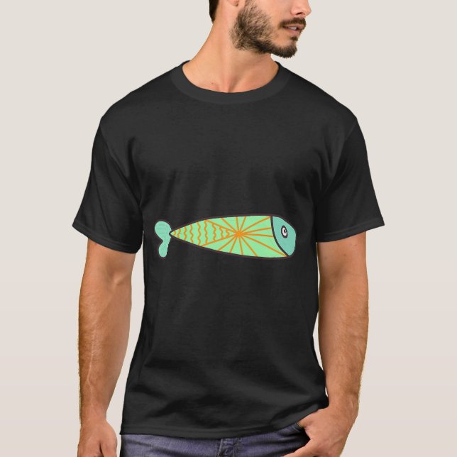 Fisk #09 t shirt (Framsida)