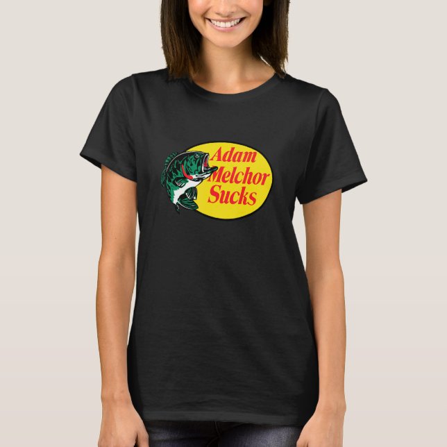 Fisk Adam Elchor suger T Shirt (Framsida)