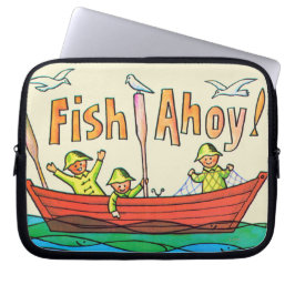 Fisk Ahoy! Laptop Sleeve