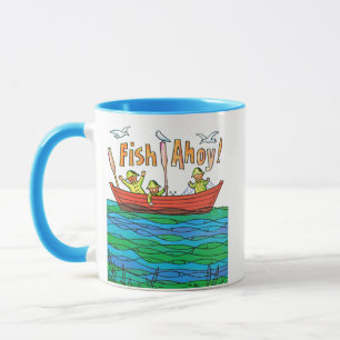 Fisk Ahoy! Mugg
