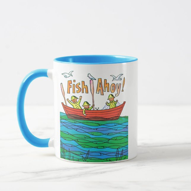 Fisk Ahoy! Mugg (Vänster)