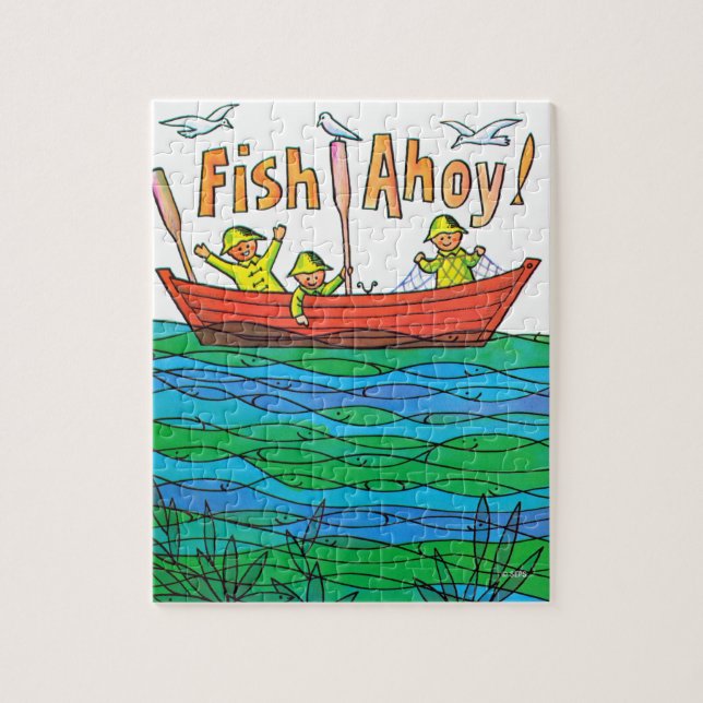 Fisk Ahoy! Pussel (Vertikal)