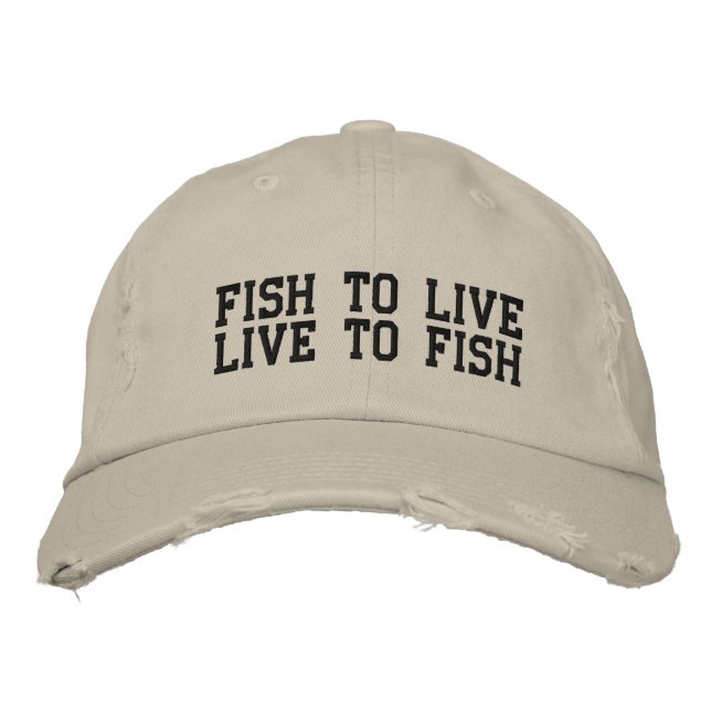 FISK ATT LEVA, LEVA TILL FISK BRODERAD KEPS (Framsida)