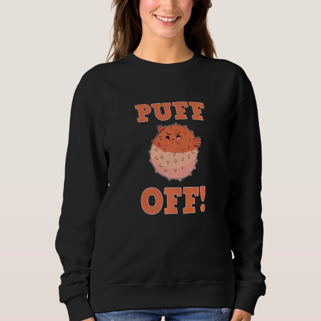 Fisk av blåfenad ballong t shirt (Framsida)