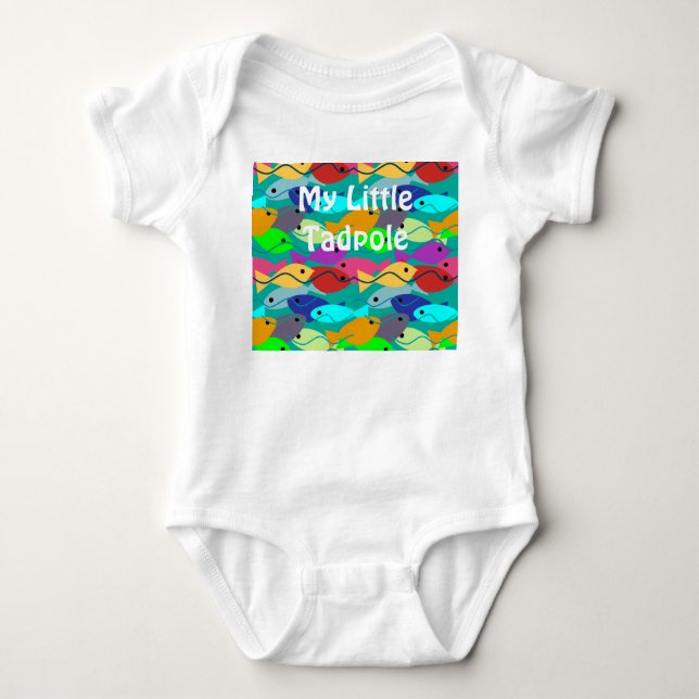 Fisk Baby Bodysuit T Shirt (Framsida)