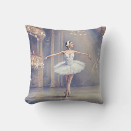 Fisk Ballerina Svan Sjö Ballet Pillow Kudde
