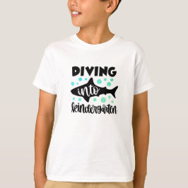 Fisk barn för dagis t shirt