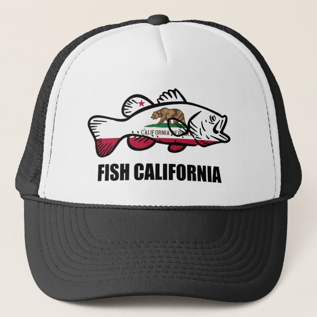 Fisk California Bass Keps (Framsida)